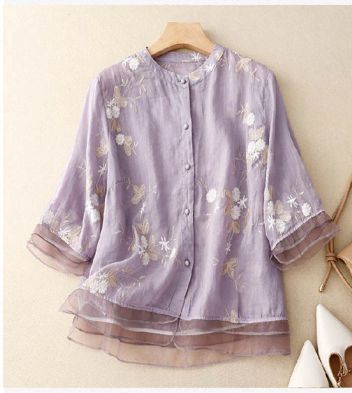 Madyson | Elegant Embroidered Blouse