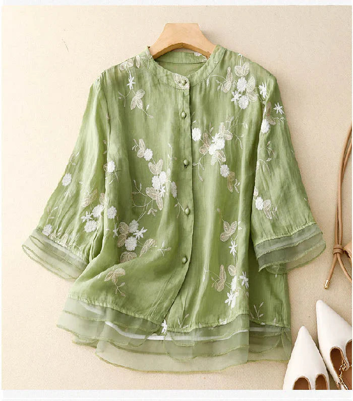 Madyson | Elegant Embroidered Blouse