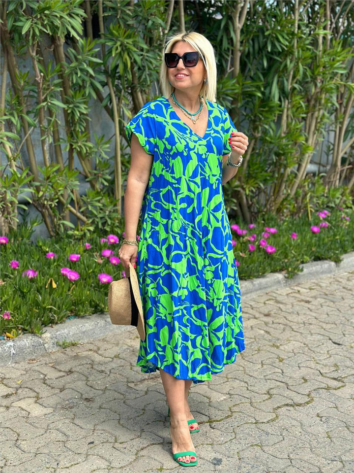 Judi | Elegant Floral Dress