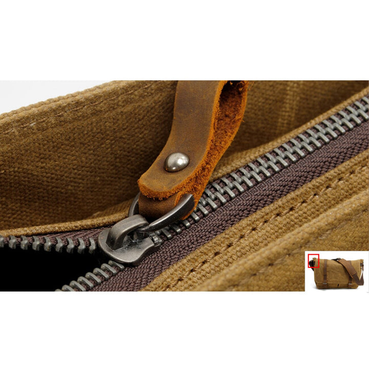 Alton - Canvas Messenger Bag